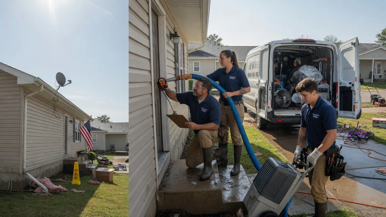 Ceiling Water Damage Restoration in Chattaroy, WV near me